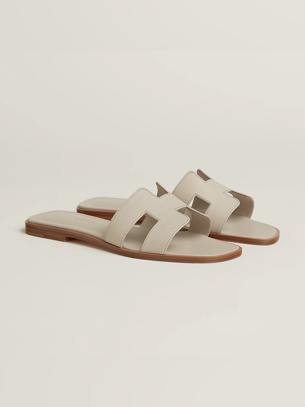 Hermes Oran Sandal Beige Nomade Size 39.5